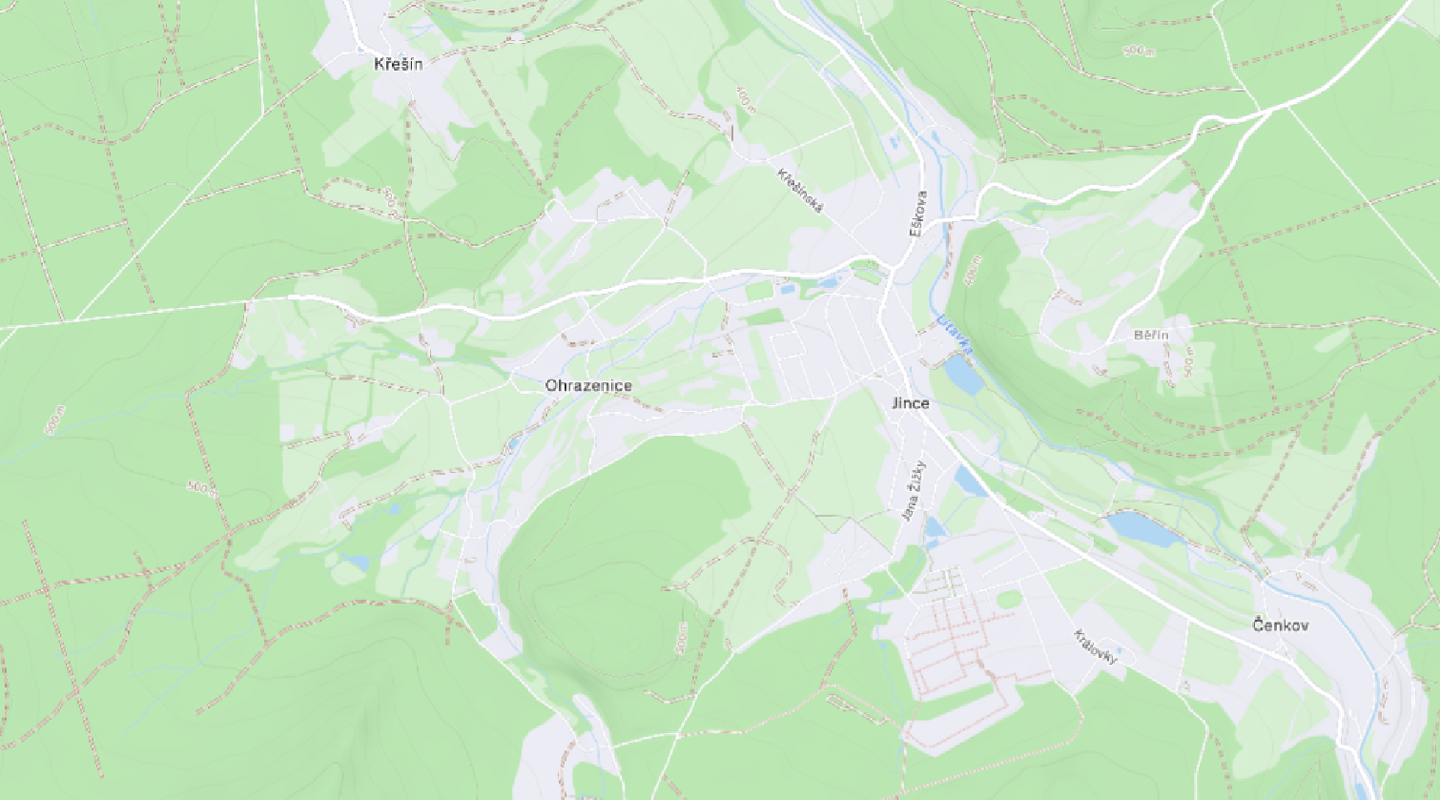 Same area on Strava